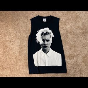 Justin Bieber Sleeveless T-Shirt